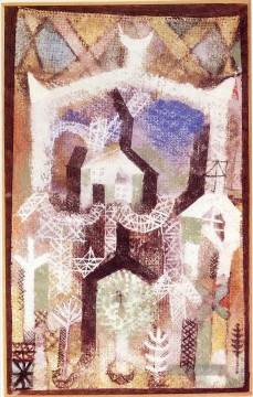 Sommerhäuser Paul Klee Ölgemälde